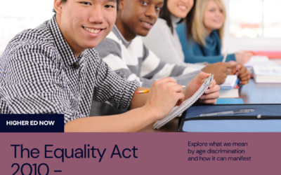 Equality Act 2010 – exploring age discrimination