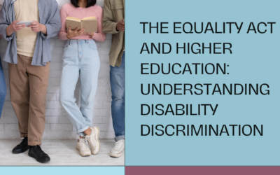 Equality Act 2010 – understanding disability discrimination